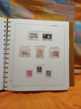 Álbum de Sellos Filabo España 1986-90