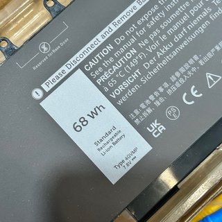 2x Batería DELL 4GVMP 68WH 7.6V Latitude 5400/5500