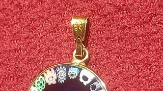 Colgante vintage  -Le murrine veneziane-
