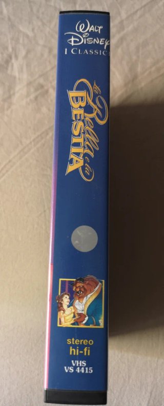 VHS Walt Disney - La Bella e la Bestia
