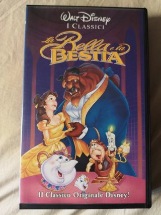 VHS Walt Disney - La Bella e la Bestia