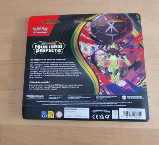 Blister Pokémon Equilibrio Perfecto Español