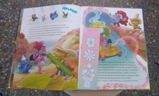 Libro infantil Trolls 2 gira mundial