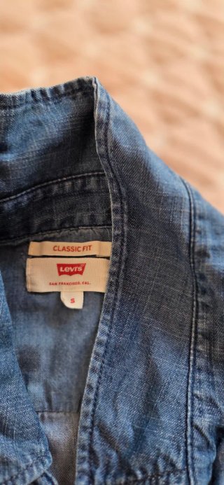 Camisa Levis Mujer Azul