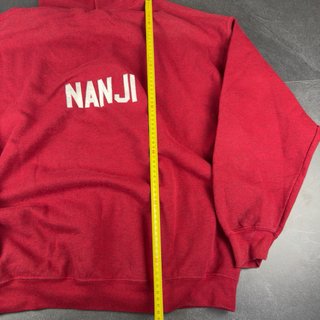 Vintage Gildan MAC Soccer Heather Red Hoodie XL