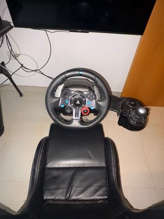 Simulador de Carreras Playseat + Logitech