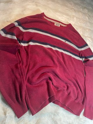 Jersey Tommy Hilfiger Rayas Rojo