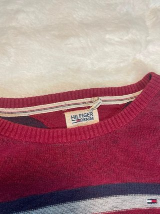 Jersey Tommy Hilfiger Rayas Rojo