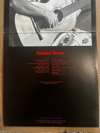 Vinilo Soledad Bravo Soledad Bravo 1976