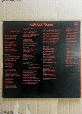 Vinilo Soledad Bravo Soledad Bravo 1976