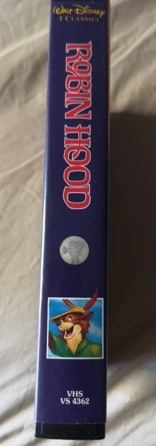 VHS Walt Disney - Robin Hood