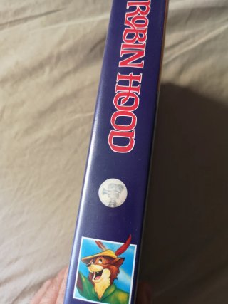 VHS Walt Disney - Robin Hood