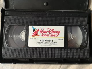 VHS Walt Disney - Robin Hood