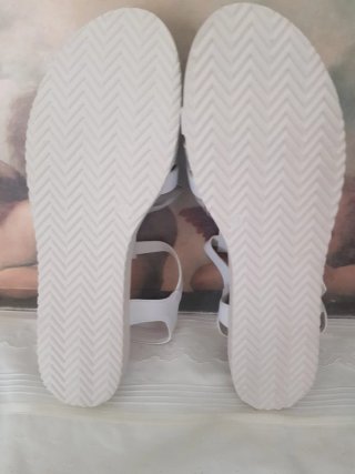 Sandalias Graceland blancas talla 41