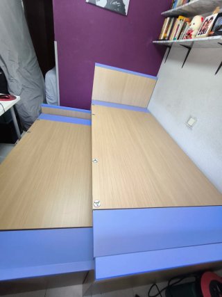 Cama doble maciza 3 cajones Nido PVPSALIDA 900€