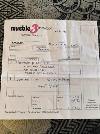Cama doble maciza 3 cajones Nido PVPSALIDA 900€