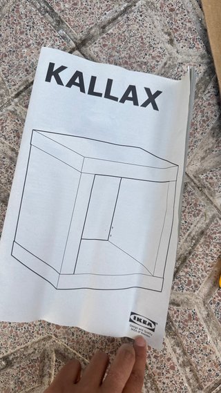 Estante módulo cubo IKEA Kallax blanco (para colga