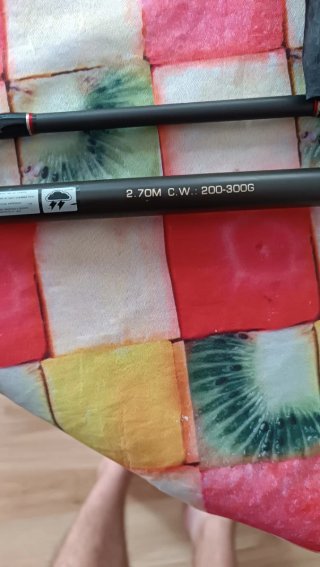 2 Cañas Pesca Siluro MANTIKOR TEAM WALLER 2.70m
