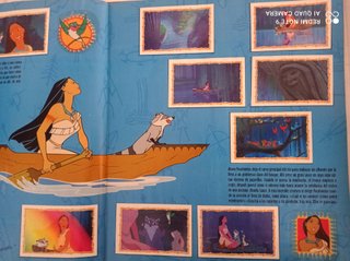 Album POCAHONTAS COMPLETO + como NUEVO