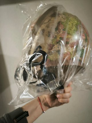 Globo terráqueo Marco Polo Nova Rico