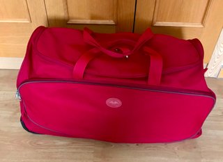 Maleta Trolley Samsonite Roja