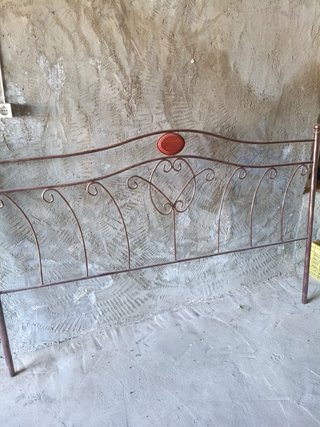 Cabezal de cama metálico 2m