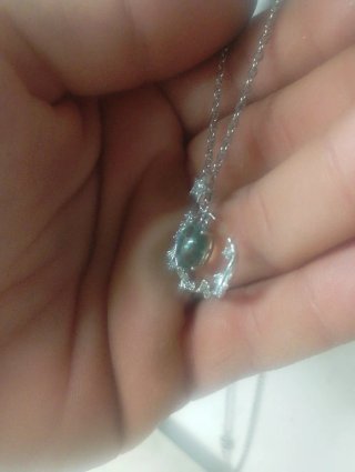 Colgante Plata y Fluorita