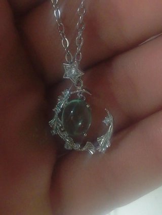 Colgante Plata y Fluorita