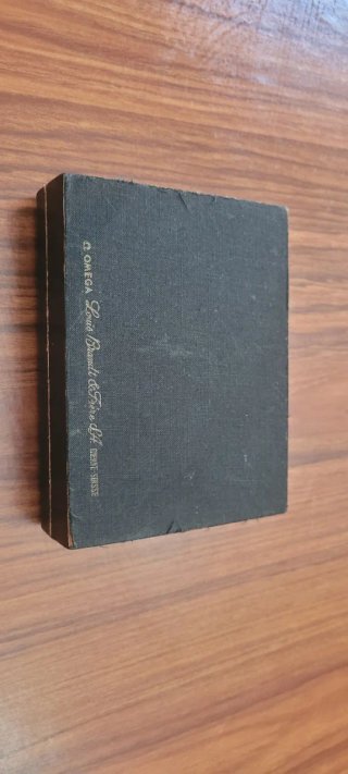Caja Reloj Omega Negra
