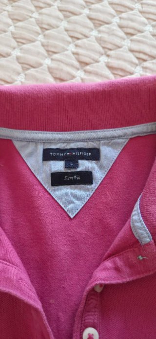 Camisa Polo Tommy Hilfiger Mujer Rosa