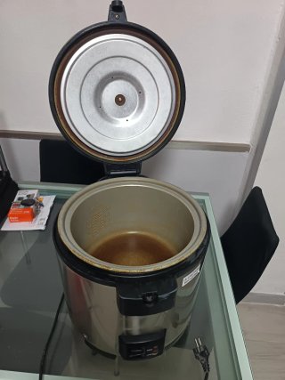 Olla Arrocera Eléctrica Acero Inoxidable