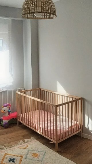 Cuna de madera IKEA