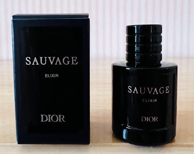 Set di due profumi Dior (MINIATURE) - Dior Homme Parfum e Dior Sauvage Elixir