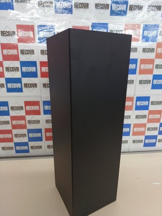 Paragüero metálico moderno negro 15.5x15.5x49 Neustein