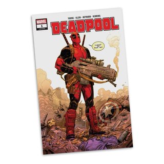 Figura Deadpool McFarlane Toys + Cómic