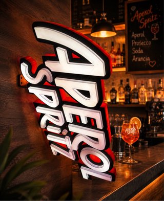 Insegna Luminosa Aperol Spritz