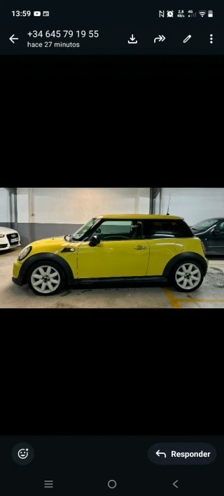 Mini Cooper Amarillo o canvio por 4x4