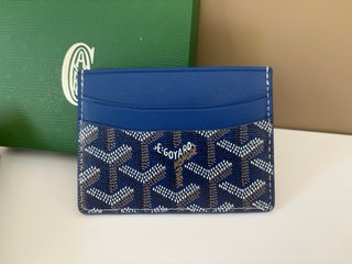 Tarjetero Goyard Azul