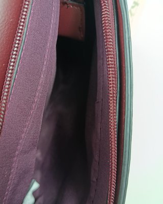 Bandolera efecto ante burdeos