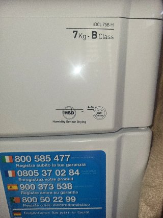 Secadora Indesit IDCL 75 B H