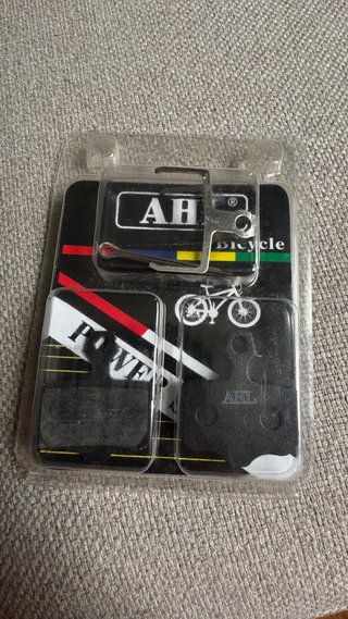 Pastillas de freno para bicicleta, sin usar