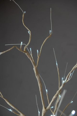 Árbol de Luz LED Beige/Blanco