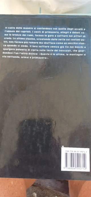 Il canto delle manére romanzo