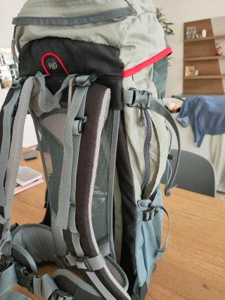 Zaino Deuter Futura 32L Rosso/Grigio