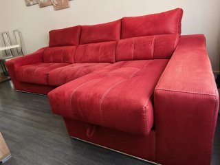 Sofá Chaise Longue 3 Plazas con Canapé
