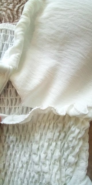 Mini abito Boho Chic bianco