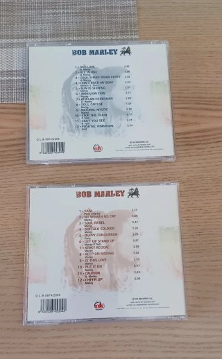 CD Bob Marley 2CD's Reggae