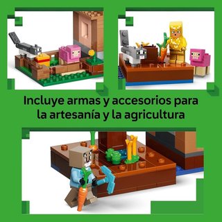 LEGO Minecraft 21596 Ataque Aldea NUEVO