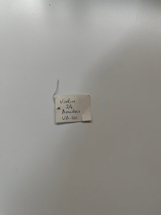 Violín 3/4 con funda y arco