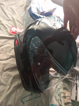 Casco Shoei NXR2 Negro Brillante